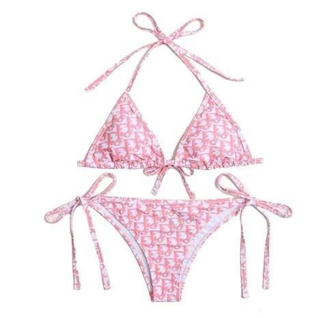 roze dior bikini|dior one piece bathing suit.